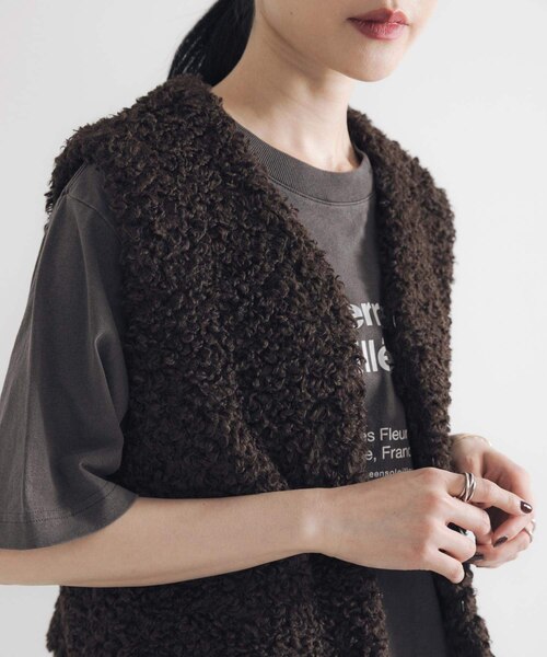 ECOPELカーリーファーベスト｜アーバンリサーチの通販｜&mall