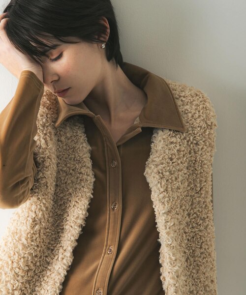 ECOPELカーリーファーベスト｜アーバンリサーチの通販｜&mall（アンド