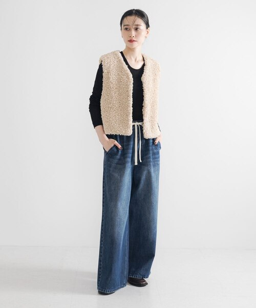 ECOPELカーリーファーベスト｜アーバンリサーチの通販｜&mall（アンド