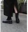 トラックソールサイドゴアブーツ