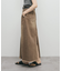 バックスリットデニムスカート
