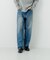 13.5oz DENIM WIDE PANTS