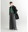 ベロアライクスリムニット