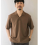 『WEB限定』『セットアップ対応』パナマ風スキッパーシャツ