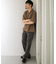 『WEB限定』『セットアップ対応』パナマ風スキッパーシャツ
