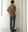 『WEB限定』『セットアップ対応』パナマ風スキッパーシャツ