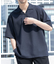 『WEB限定』『セットアップ対応』パナマ風スキッパーシャツ
