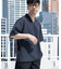 『WEB限定』『セットアップ対応』パナマ風スキッパーシャツ