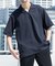 『WEB限定』『セットアップ対応』パナマ風スキッパーシャツ