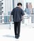 『WEB限定』『セットアップ対応』パナマ風スキッパーシャツ