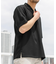 『WEB限定』『セットアップ対応』パナマ風スキッパーシャツ