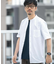 『抗菌／消臭』『XXLサイズあり』ハイパフォーマンスバンドカラー半袖シャツ