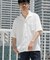 『WEB限定』『セットアップ対応』パナマ風オープンカラー半袖シャツ