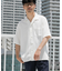 『WEB限定』『セットアップ対応』パナマ風オープンカラー半袖シャツ