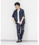 『WEB限定』『セットアップ対応』パナマ風オープンカラー半袖シャツ