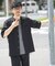 『WEB限定』『セットアップ対応』パナマ風オープンカラー半袖シャツ