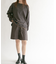ハイウエストコーティングショートパンツ