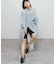 ウエストタックシアーストライプミニワンピース