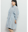 ウエストタックシアーストライプミニワンピース