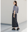 『UR TECH DRYLUXE』リネンライクスリットタイトスカート
