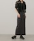 『UR TECH DRYLUXE』リネンライクスリットタイトスカート