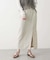 『UR TECH DRYLUXE』リネンライクスリットタイトスカート