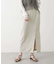 『UR TECH DRYLUXE』リネンライクスリットタイトスカート