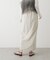 『UR TECH DRYLUXE』リネンライクスリットタイトスカート