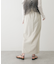 『UR TECH DRYLUXE』リネンライクスリットタイトスカート