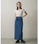 『UR TECH DRYLUXE』リネンライクスリットタイトスカート