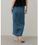 『UR TECH DRYLUXE』リネンライクスリットタイトスカート