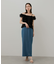 『UR TECH DRYLUXE』リネンライクスリットタイトスカート