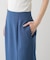 『UR TECH DRYLUXE』リネンライクスリットタイトスカート