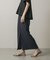 『UR TECH DRYLUXE』リネンライクスリットタイトスカート
