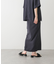 『UR TECH DRYLUXE』リネンライクスリットタイトスカート