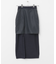 『UR TECH DRYLUXE』リネンライクスリットタイトスカート