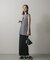 『UR TECH DRYLUXE』リネンライクスリットタイトスカート