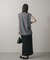 『UR TECH DRYLUXE』リネンライクスリットタイトスカート