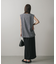 『UR TECH DRYLUXE』リネンライクスリットタイトスカート