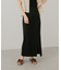 『UR TECH DRYLUXE』リネンライクスリットタイトスカート