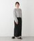 『UR TECH DRYLUXE』リネンライクスリットタイトスカート