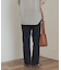 『3サイズ展開』デニムワイドパンツ
