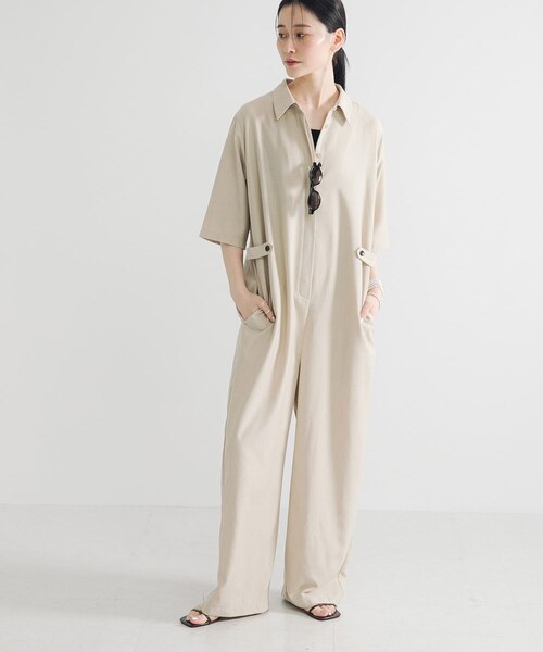 kubosanmade リネンのジャンプスーツ ジャンプスーツと気品 | 京都店 | CONFECT Shop Blog | CONFECT