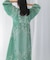 sara mallika　COTTON LUREX SCARF PRINT DRESS