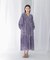 sara mallika　COTTON LUREX SCARF PRINT DRESS