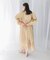 sara mallika　COTTON LUREX SCARF PRINT DRESS