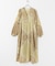sara mallika　COTTON LUREX SCARF PRINT DRESS