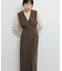 カシュクールラップジャンパースカート