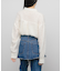 フェザーロングシャツ