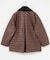 GANNI　Shiny Quilt Midi Jacket